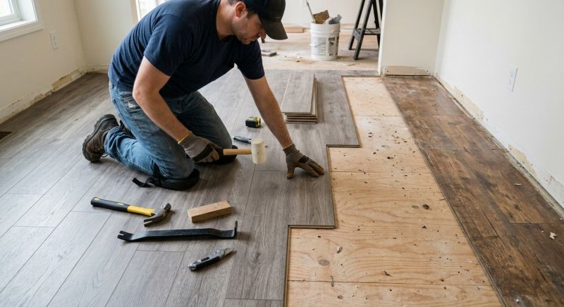 Laminate Floor Installation in Greene County, PA
