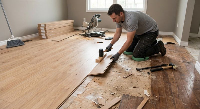 Laminate Floor Installation in Mount Pleasant, PA