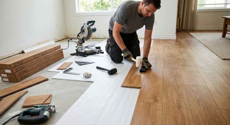 Laminate Floor Remodeling in Uniontown, PA