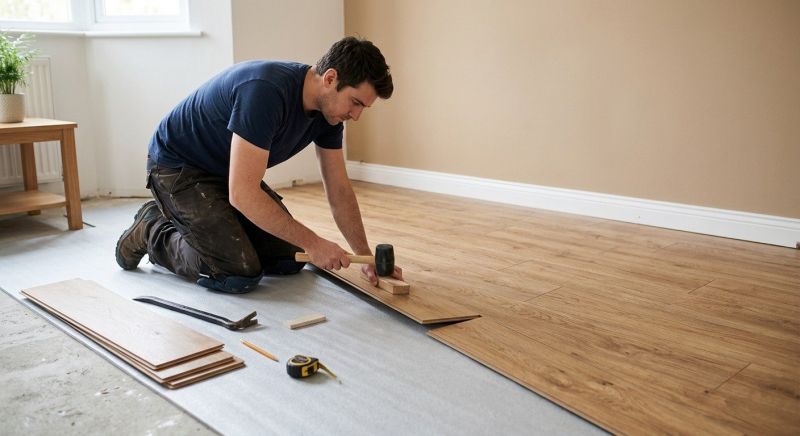 Laminate Floor Remodeling in Uniontown, PA
