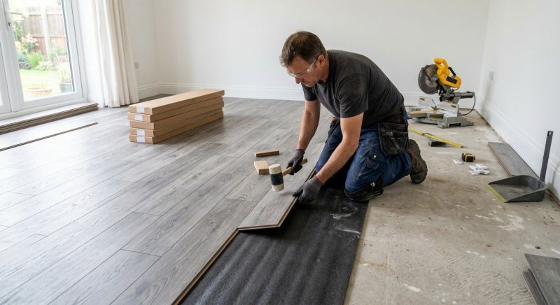 Laminate Floor Remodeling in Uniontown, PA