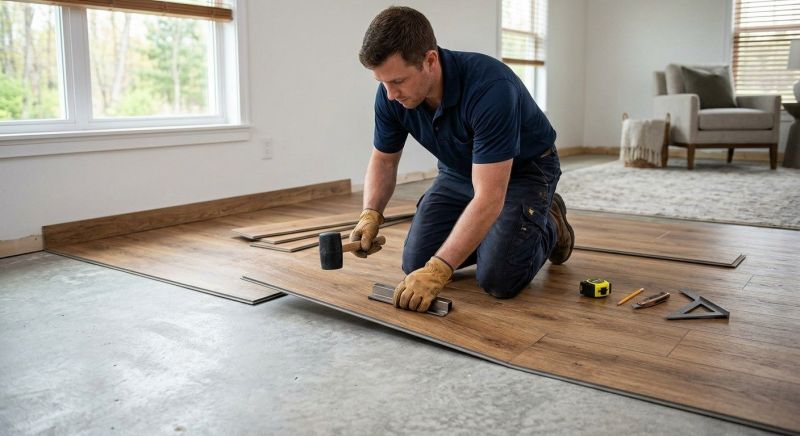 Luxury Vinyl Tile Installation in Charleroi, PA