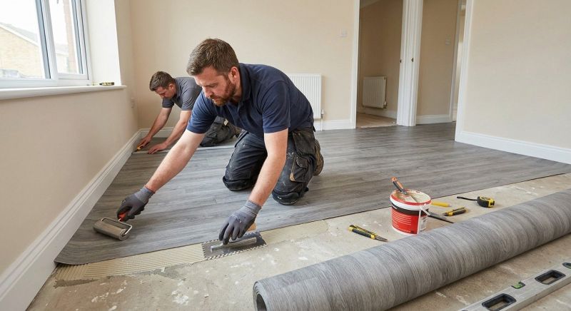 Sheet Linoleum Installation in Uniontown, PA