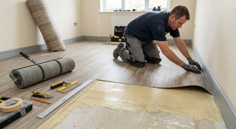 Sheet Linoleum Installation in Morgantown, WV