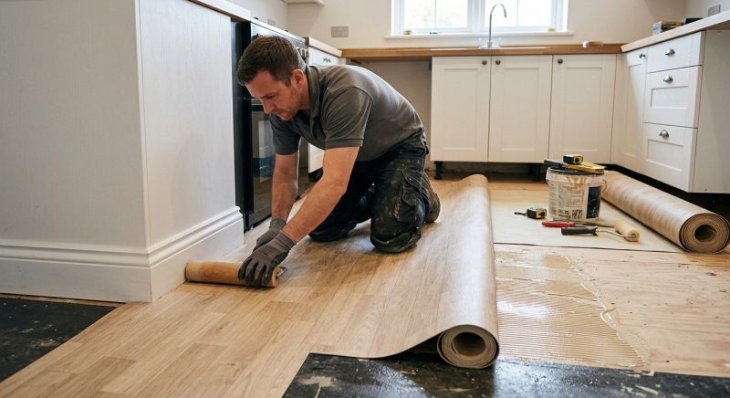 Sheet Linoleum Installation in Perryopolis, PA