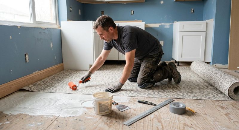 Sheet Vinyl Installation in Uniontown, PA