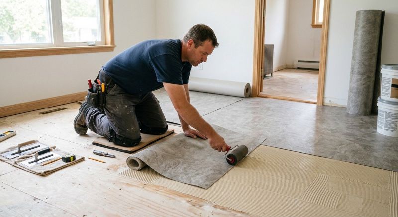 Sheet Vinyl Installation in West Newton, PA
