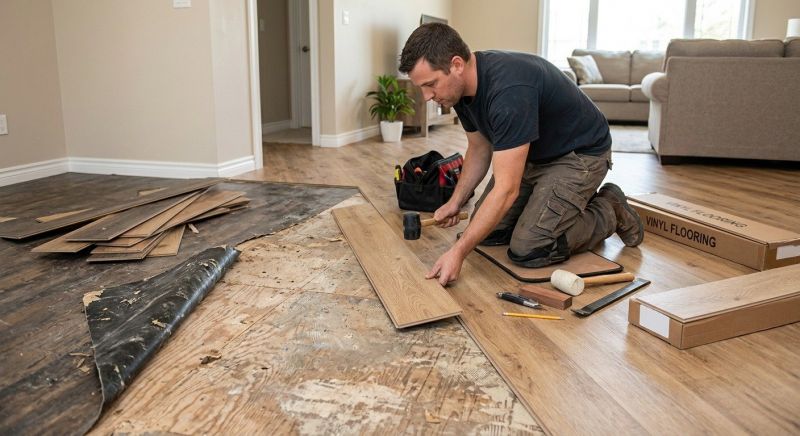 Vinyl Flooring Installation in Belle Vernon, PA